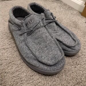 Reef Men's Charcoal Slip-On Loafers